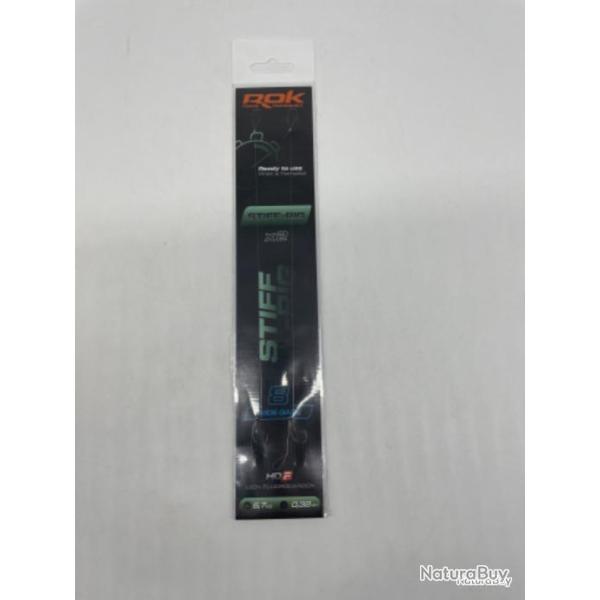 2 bas de ligne carpe Rok Stiff Rig 8 Wide Gape