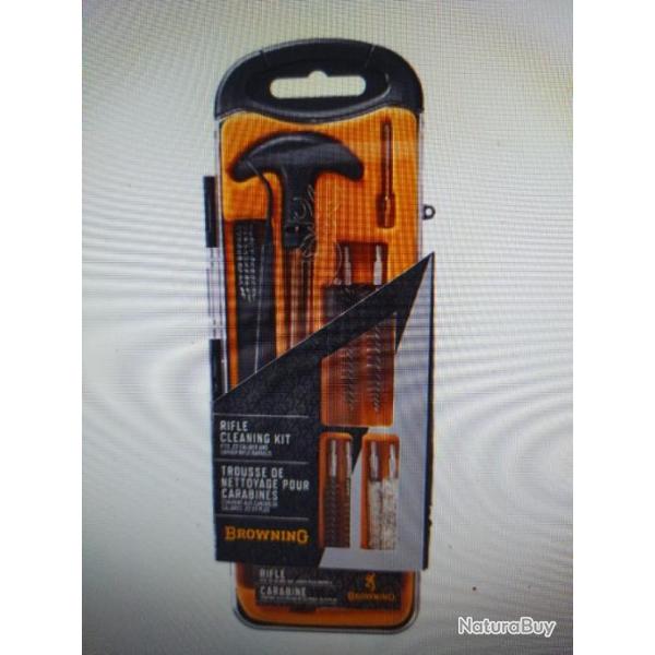 Browning n�cessaire de nettoyage carabine 22 30-06 300wsm 308 270 243 7x64 223 6.5cm