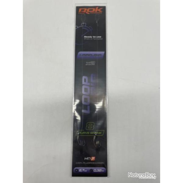 Bas de ligne Loop-Rig 8 Curve Shank