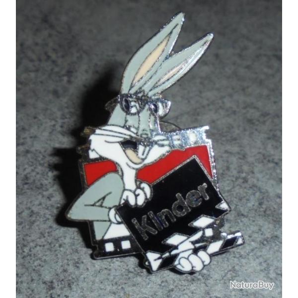PIN'S KINDER BUGS BUNNY - DEMONS & MERVEILLES - 1991 - WARNER BROS Cin�ma