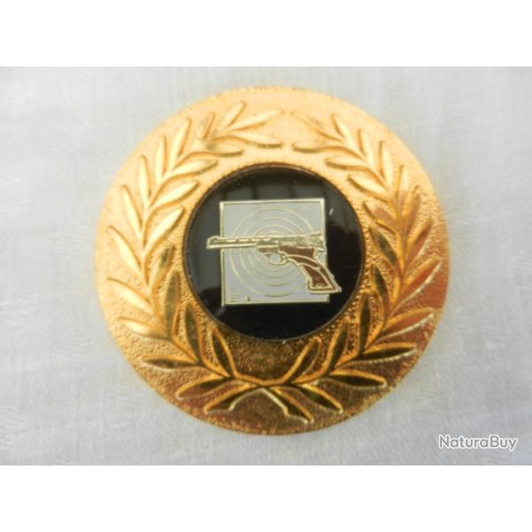 m�daille d'or de table sportive concours de tir