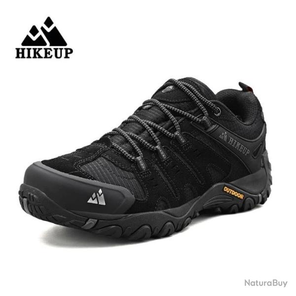 Chaussure de randonn�e en daim Hikeup - Noir