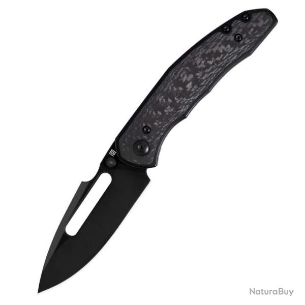 Artisan Cutlery ARTC1862G-CF Tacti-Boa - Couteau Pliant S35VN, Manche Fibre de Carbone