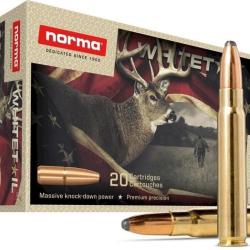 Munitions NORMA calibre 8x57 JRS Whitetail 196gr - 12.7g x20 