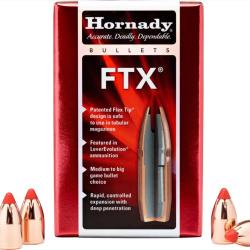 HORNADY OGIVES FTX&reg; CALIBRE .45 225gr - 14.6g x100