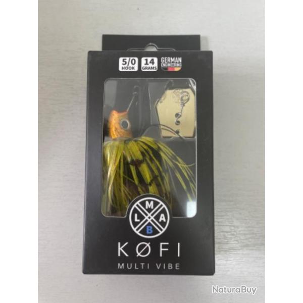 !! LEURRE LMAB KOFI MULTIVIBE 14gr COL R�AL LOVE
