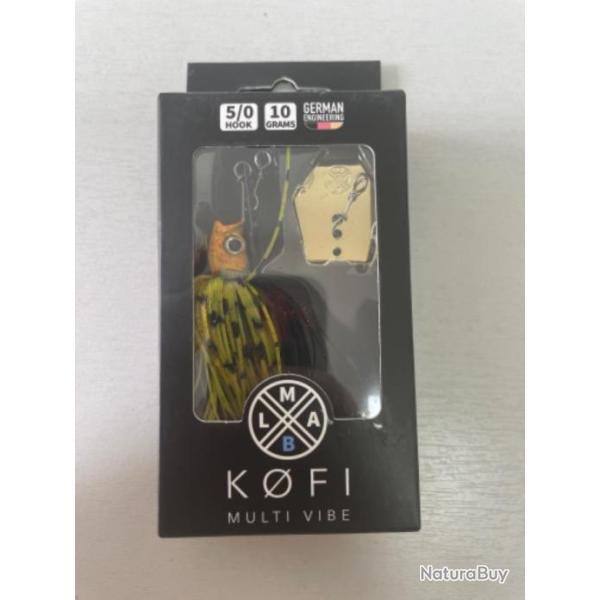!! LEURRE LMAB KOFI MULTIVIBE 10gr 5/0 COL R�AL LOVE