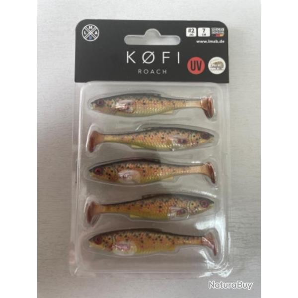 !! LEURRE LMAB KOFI ROACH 7cm COL BROWN TROUT