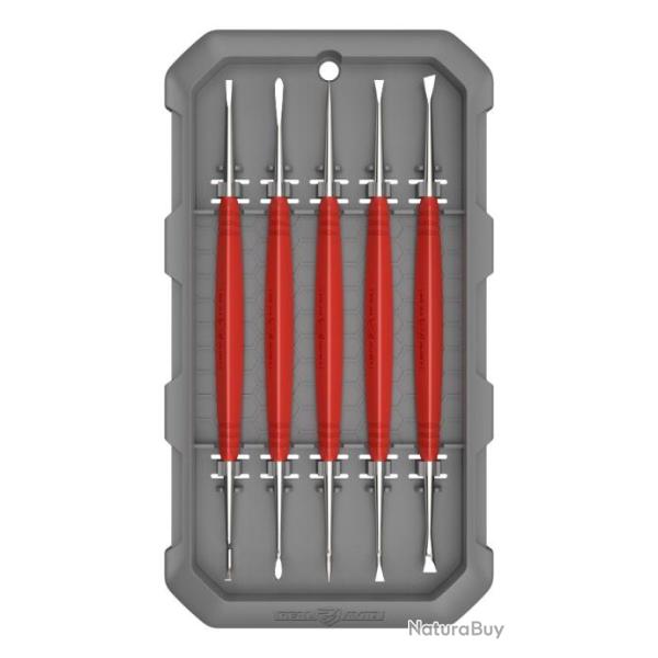 SET DE NETTOYAGE PICS ACIER ACCU-GRIP