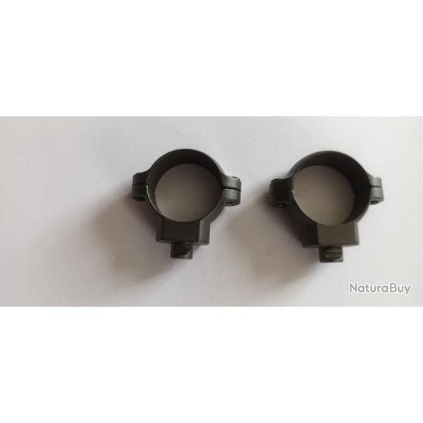 Colliers Leupold QR diam�tre 25,4mm,hauteur 6mm