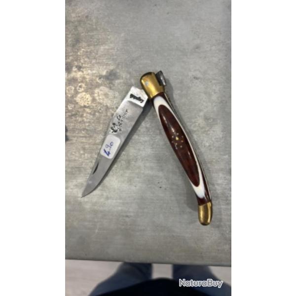 Laguiole le destrier mouche forg�e bois et os