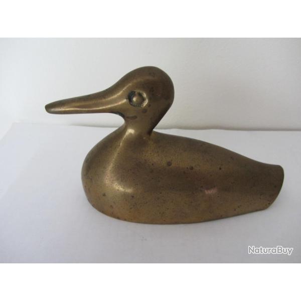Canard en laiton ann�es 70