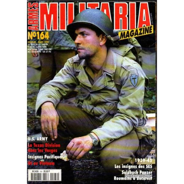 Militaria magazine 164 texas division vosges , sections �claireurs-skieurs et insignes 1930-1942,