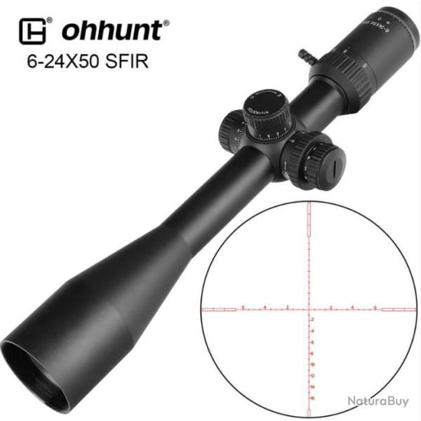 Lunette de vis� longue port�e ohhunt� WR 6-24X50 SFIR