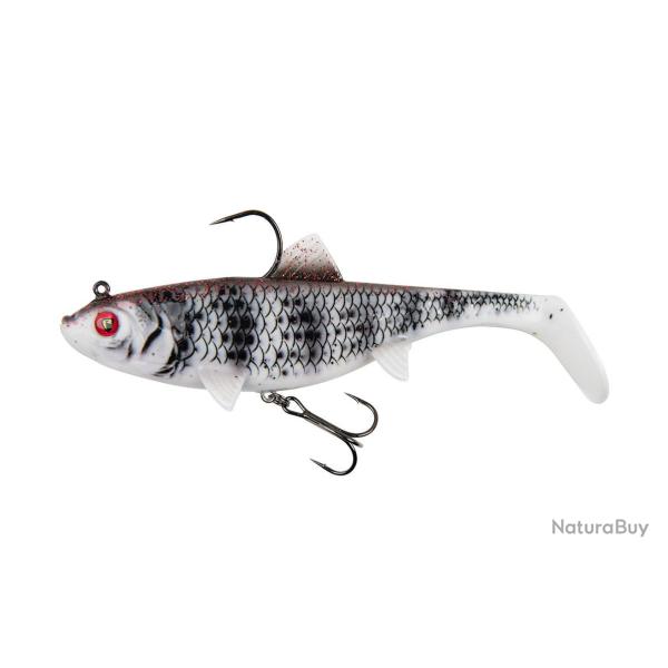 Leurre Souple FOX RAGE Replicant Wobble 23cm Zebra UV