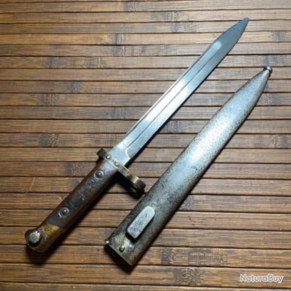 BA�ONNETTE AUTRICHIENNE 1895 F.G.GY.  WW1 AVEC FOURREAU