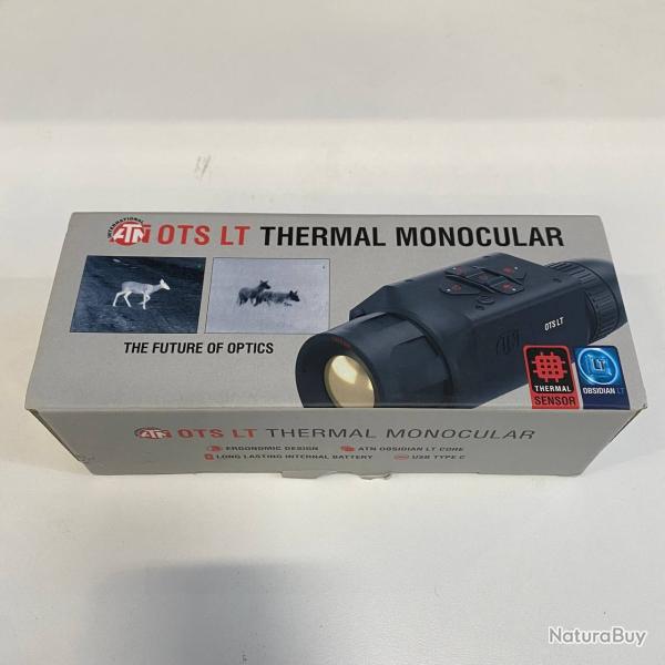 ATN OTS LT 160x120, 3-6x monoculaire thermique avec capteur thermique 60Hz, D'occasion
