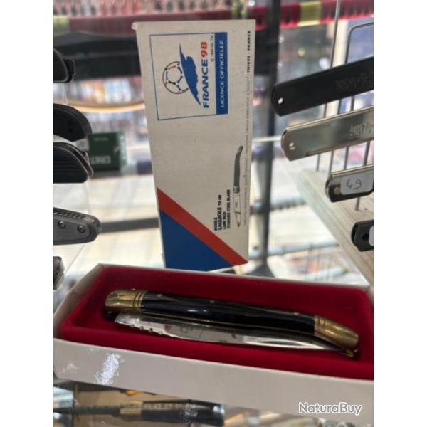 Laguiole ��coupe du monde 98�� collector  avec sa bo�te