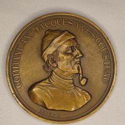 M&eacute;daille comm&eacute;morative Cousteau la Calypso