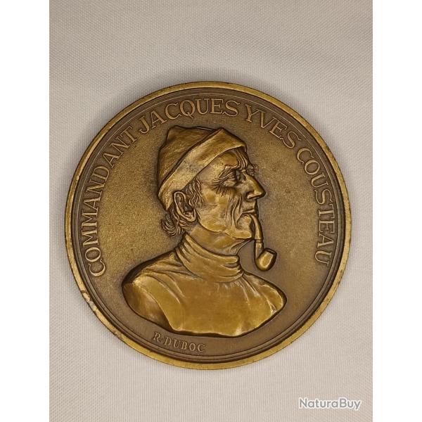 M�daille comm�morative Cousteau la Calypso
