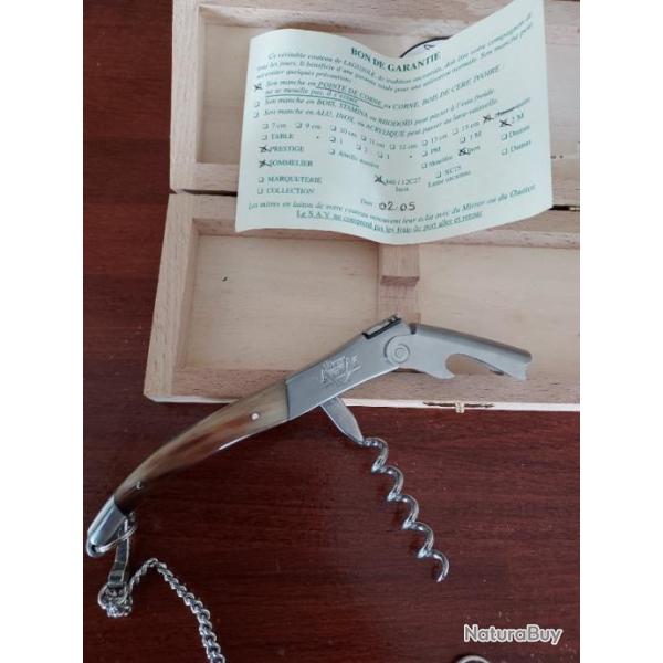 Tire bouchon sommelier de laguiole