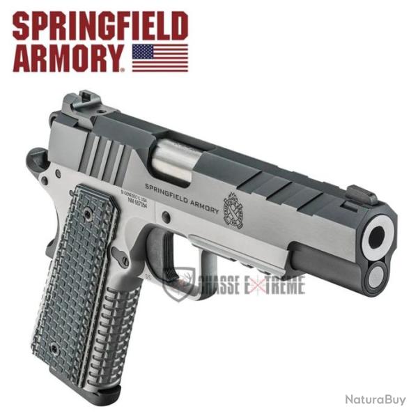 Pistolet SPRINGFIELD ARMORY 1911 Emissary Cal 9 mm Stainless