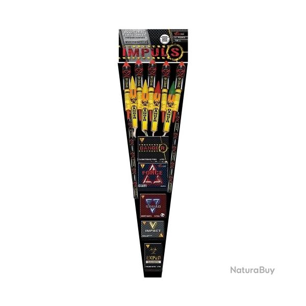 op�FA! Assortiment 59 Feu d'artifice PYRO IMPULS PYRO DIFFUSION