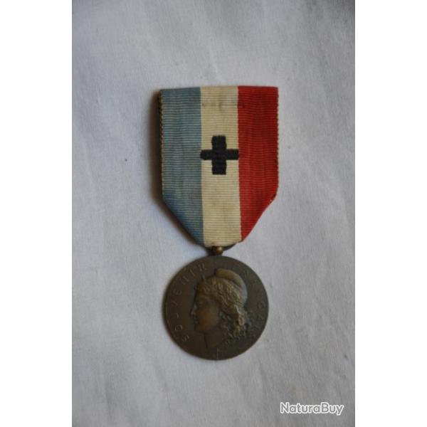 MEDAILLE DU SOUVENIR FRANCAIS 1� MODELE-ANCIENS COMBATTANTS 1914/1918-NON ATTRIBUEE