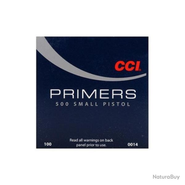 1000 AMORCES CCI SMALL PISTOL N�500