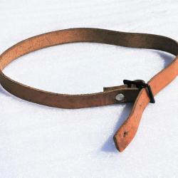 JUGULAIRE CASQUE ADRIAN Mod&egrave;le 1915 ou 1926 FABRICATION FIN XX&egrave; Neuf XX&egrave;