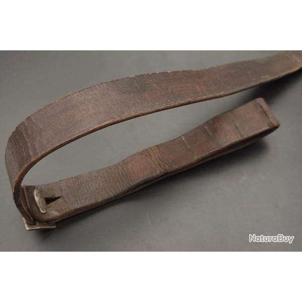 WW1 BRETELLE CUIR FUSIL GEWEHR G98 - ALLEMAGNE PREMIERE GUERRE MONDIALE 1ere GM Trs bon  Allemagne