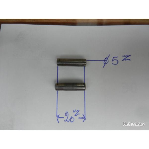 deux goupilles pour arme