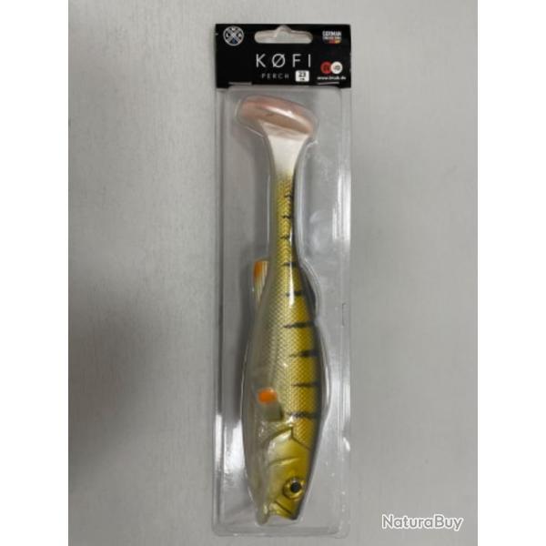 !! LEURRE LMAB KOFI PERCH 23cm COL R�AL PERCH