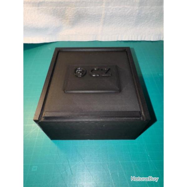 Boite de rangement  noir pour 5 chargeurs de Cz 457