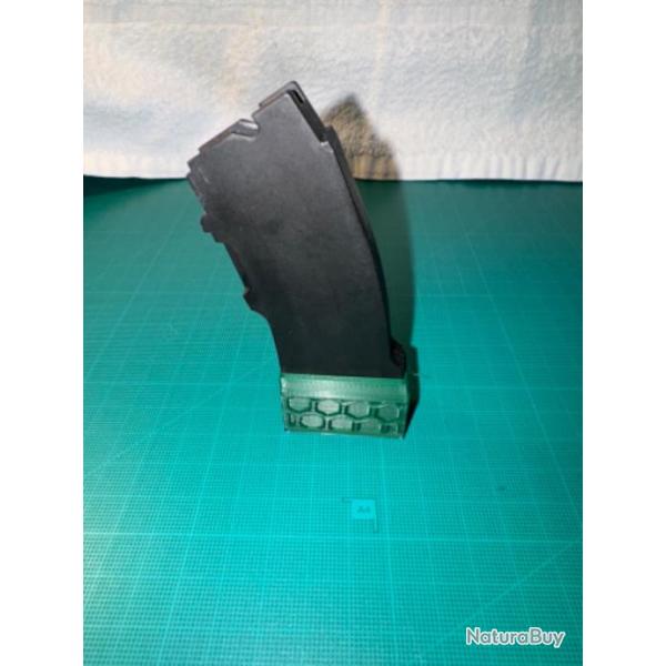 Talon de chargeur vert fonc� ( base pad )+ 2 coups pour chargeur de Cz 457