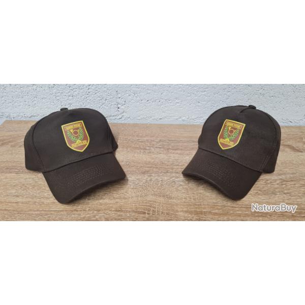 Lot 2x casquettes Garde P�che Homologu�