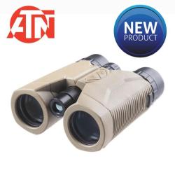 Jumelles ATN 10x42 Laser Ballistics 3000m avec t&eacute;l&eacute;m&egrave;tre laser, Bluetooth, calculateur balistique