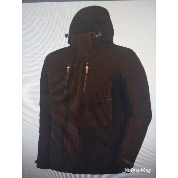 Stagunt veste peisey bison marron