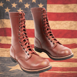 Bottes De Saut US WW2 Parachutiste - Reproduction Type Corcoran 45