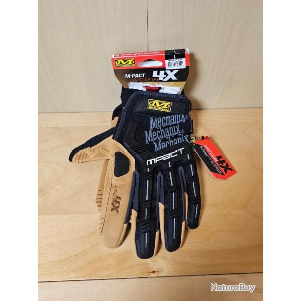 Mechanix - Gants coqu�s M-Pact Material 4X - Taille L