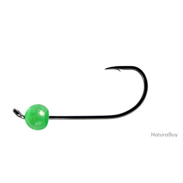 T�te Spro Trout Master Tungsten Micro Jig 4 0,5g Glow
