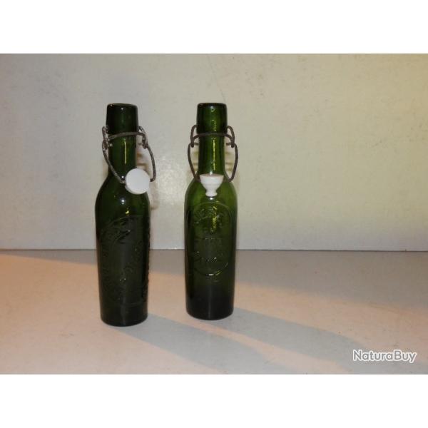 2 bouteilles de la brasserie du fort carr� de St Dizier