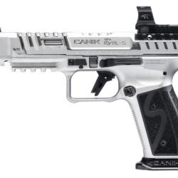 *OFFRE SPECIALE* PISTOLET SFX RIVAL-S CHROME 9X19 + POINT ROUGE MECANIK M02