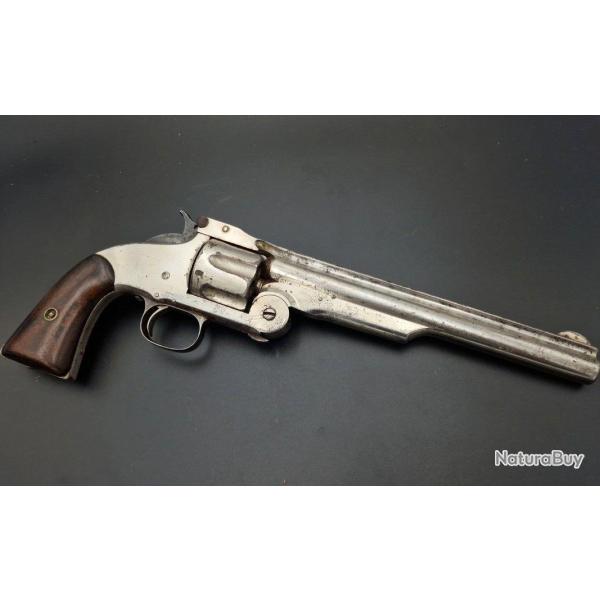 REVOLVER SMITH ET WESSON AMERICAN SECOND MODEL CALIBRE 44 AMERICAN - USA XIX� Bon  U.S.A. XIX eme Ca