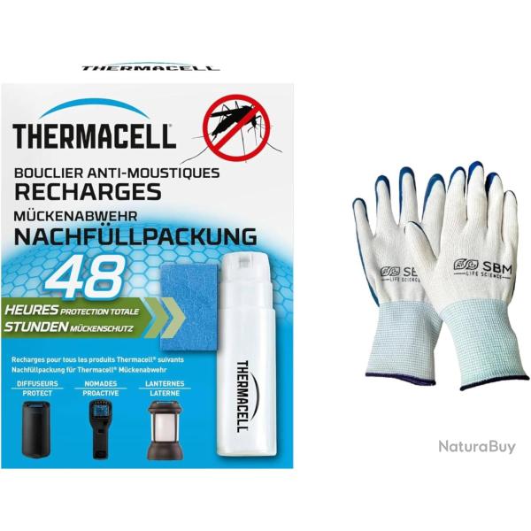 Bouclier Anti-Moustiques - Recharges 48 H THERMACELL