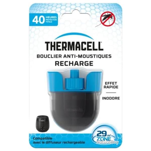 Recharge 40 H pour Diffuseur E55 Anti-Moustiques Rechargeable THERMACELL