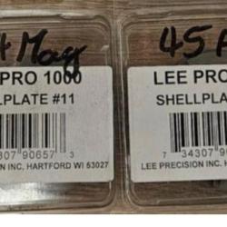 Lot de 3 plateau douilles lee pro 1000