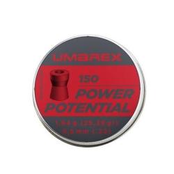PLOMB POWER POTENTIAL UMAREX TETE CREUSE CAL 5.5 MM 1.64G X150