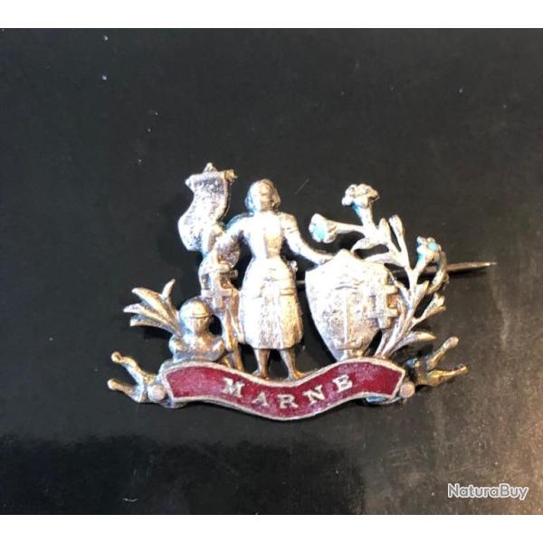 insigne �maill� "MARNE"