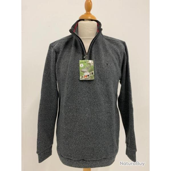 Pull col chemin� zipp� - LOVERGREEN